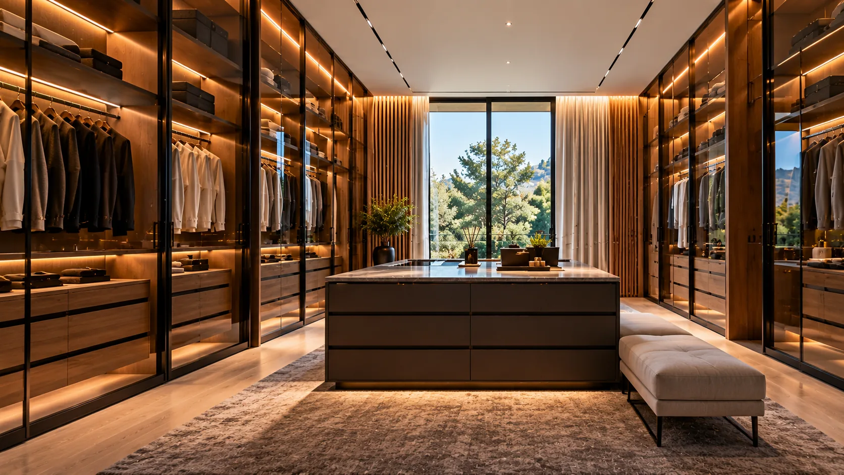 Imagem conceitual de Closets e organização